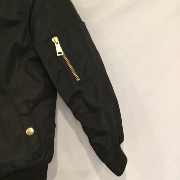 Beverly Hills Polo Club Kids Puffer Jacket Size 6X Black With Quilted Lining - Picture 6 of 8